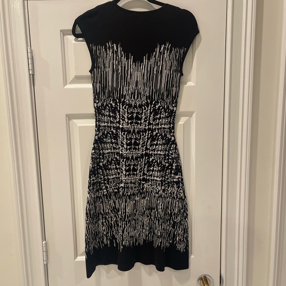 BCBGMAXAZRIA Melissa Printed Silk Blend Dress - Picture 10 of 14